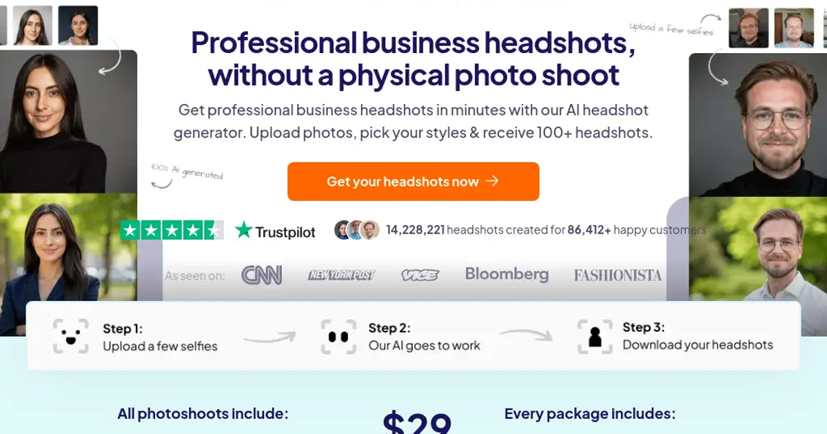 HeadshotPro Screenshot 1